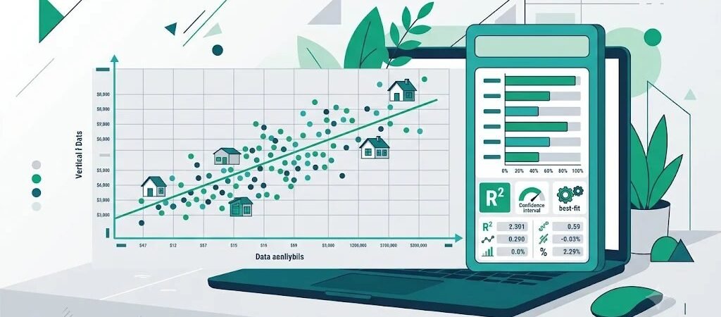 Regressão linear na avaliação de imóveis: inferência estatística direto no navegador